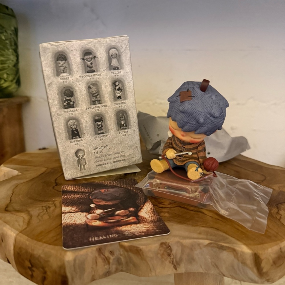 NEW Pop Mart Hirono Reshape Series Figurine Healing - Picture 2 of 5